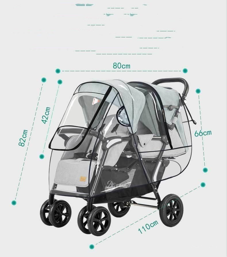 Raincoat Baby Stroller