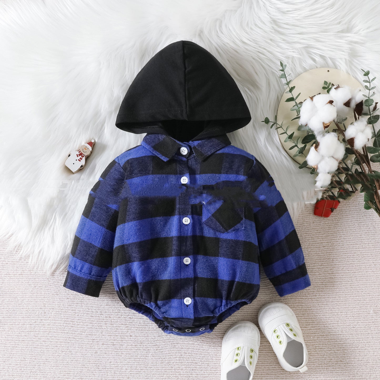 Christmas Hooded Jumpsuit