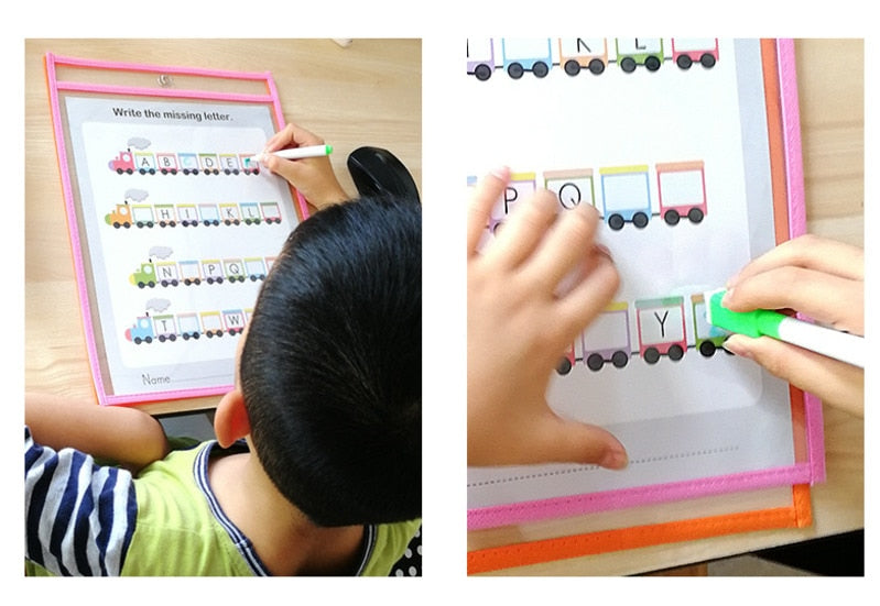 4Pcs/Set DIY Transparent Drawing Board