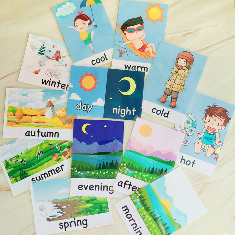 English Learning Flash Cards
