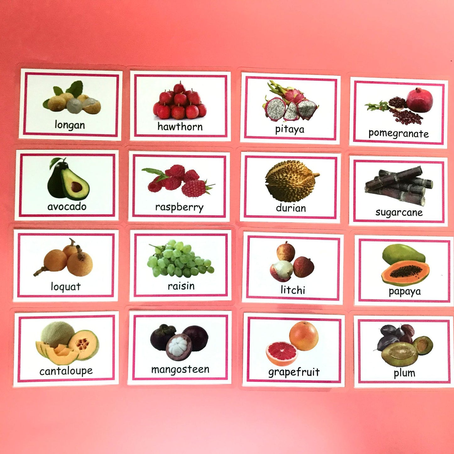 English Learning Flash Cards