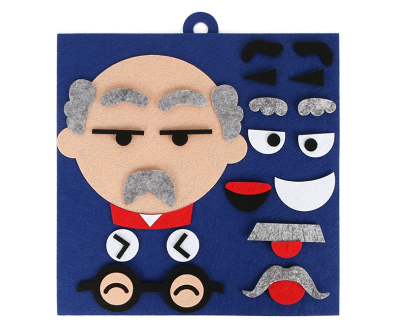 Facial Features Expression Stickers