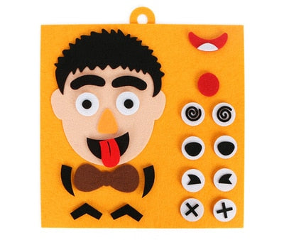 Facial Features Expression Stickers