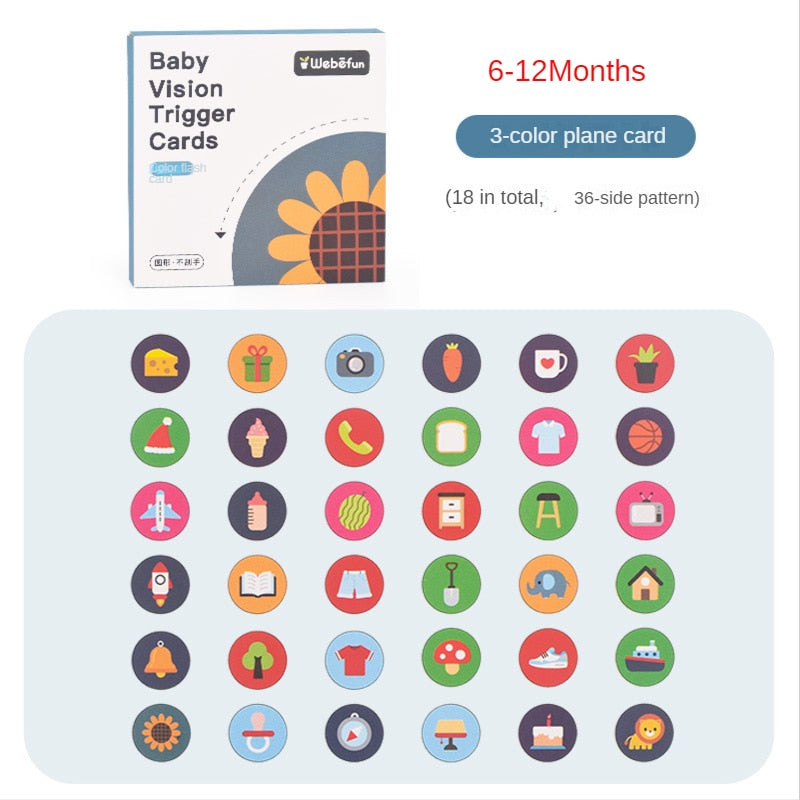 Visual Stimulation Learning Cards