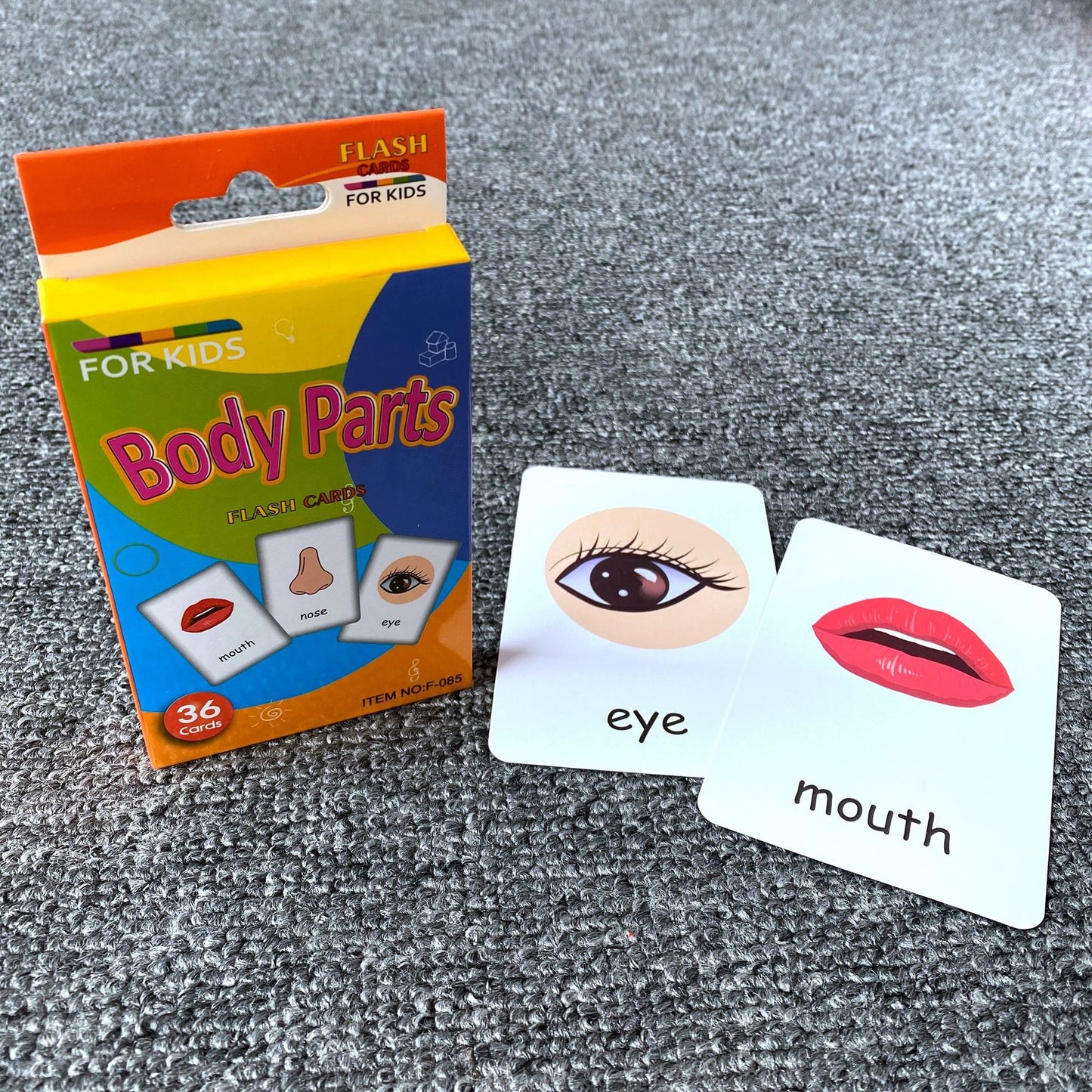 Visual Stimulation Learning Cards