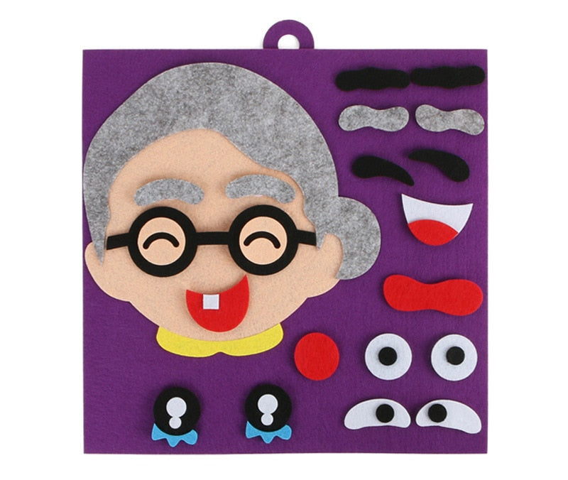 Facial Features Expression Stickers