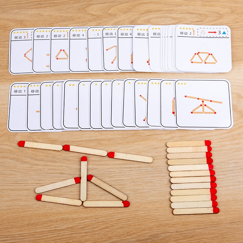 Wooden Stick Math Teaching Aid