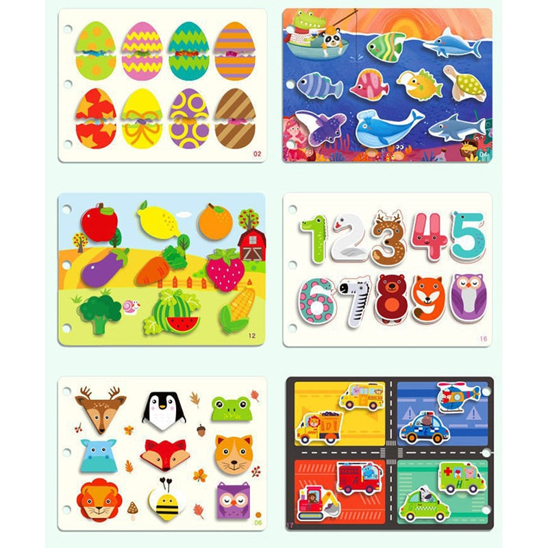 Baby Matching Game Book