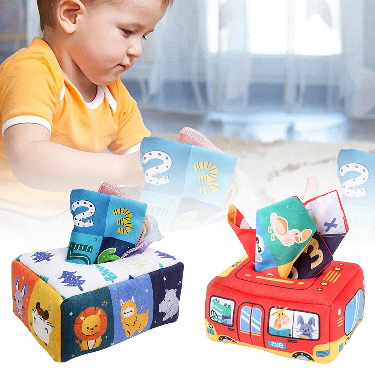 Magic Learning Tissue Box