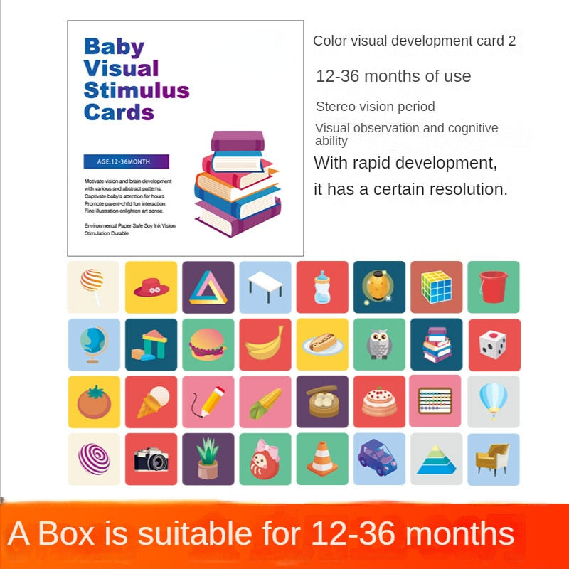 Visual Stimulation Learning Cards