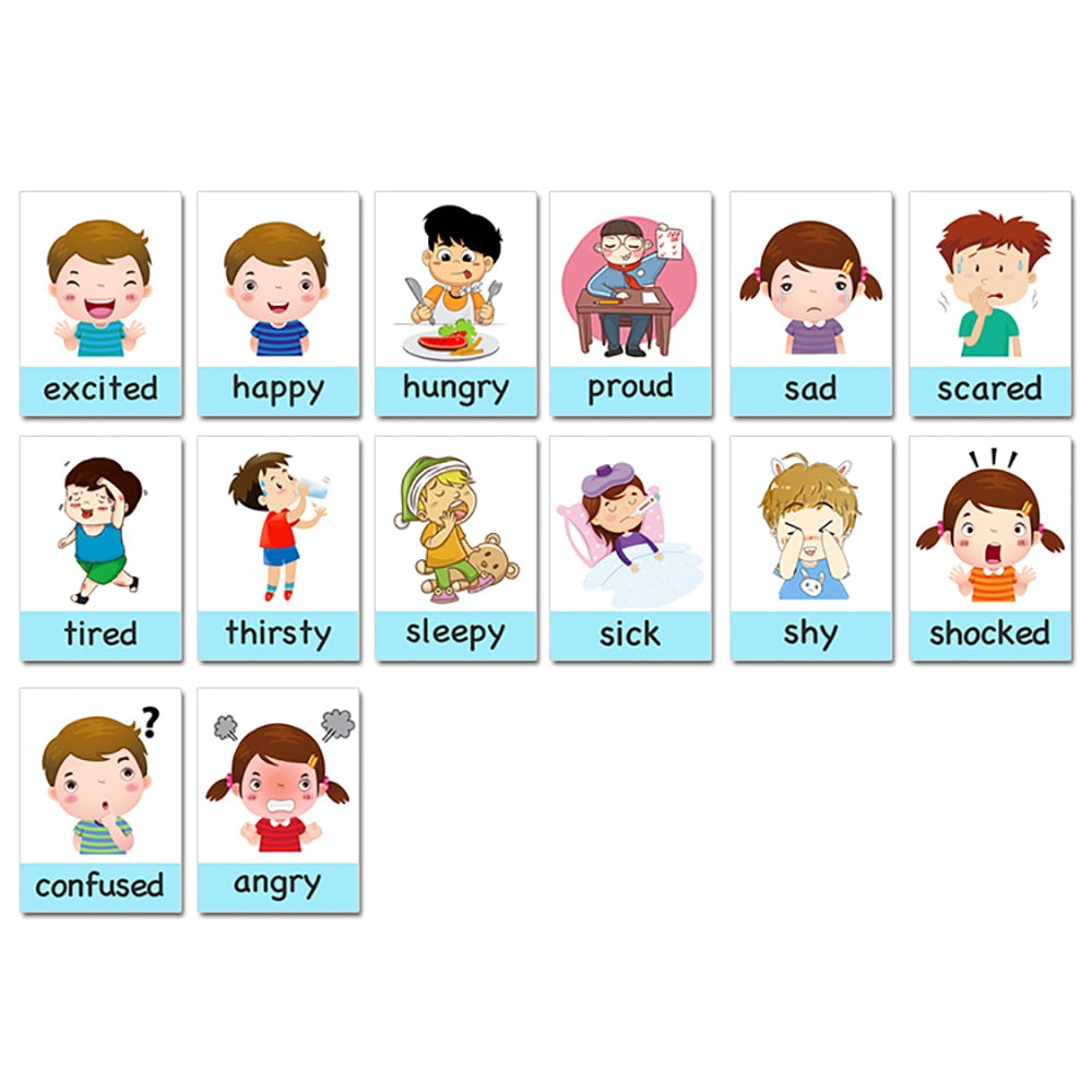 English Learning Flash Cards