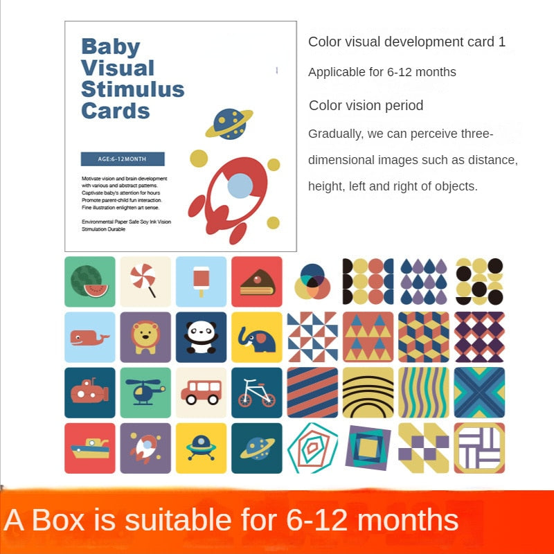 Visual Stimulation Learning Cards