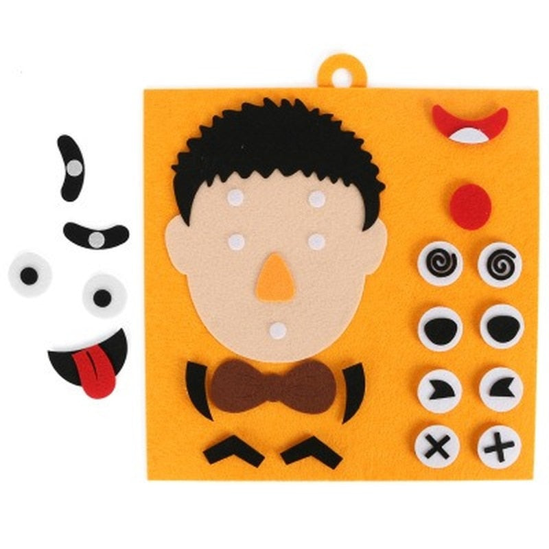 Facial Features Expression Stickers