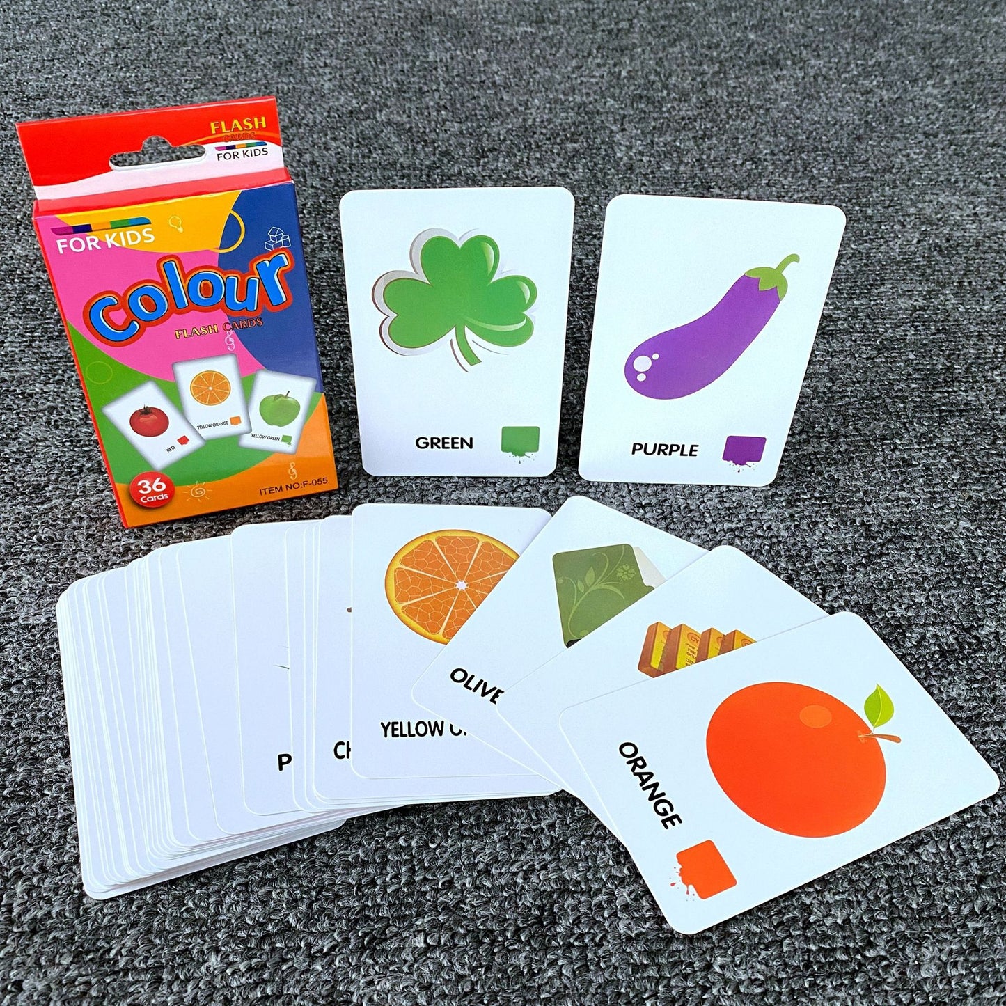 Visual Stimulation Learning Cards