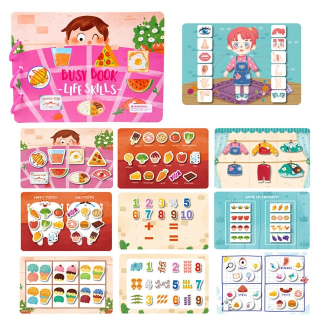 Baby Matching Game Book