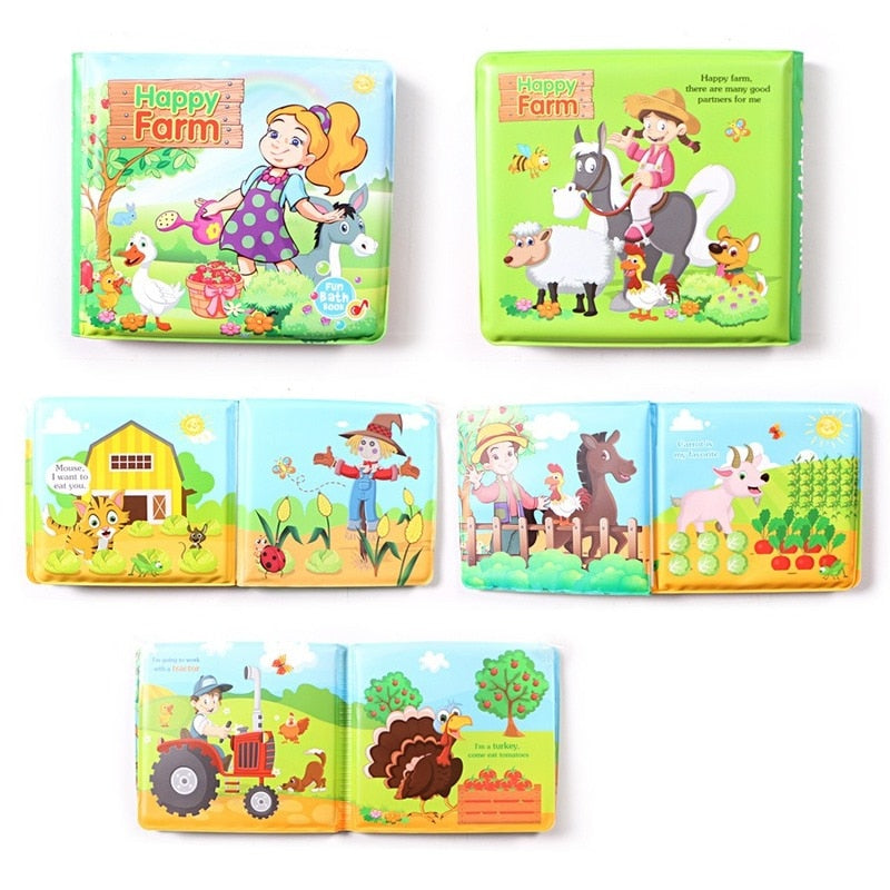 Baby Education Bath Book