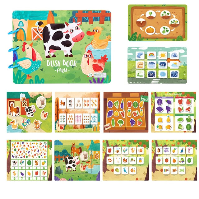 Baby Matching Game Book