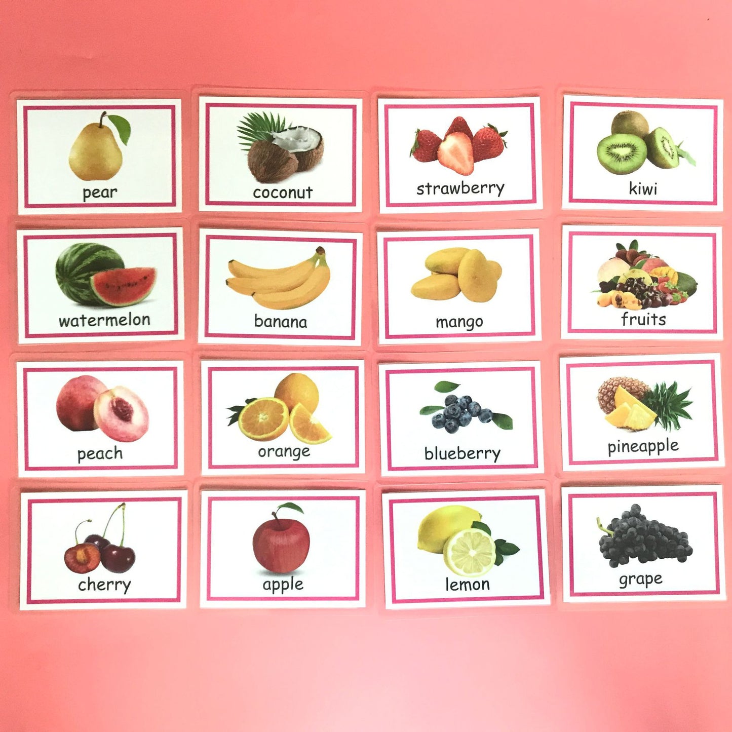 English Learning Flash Cards