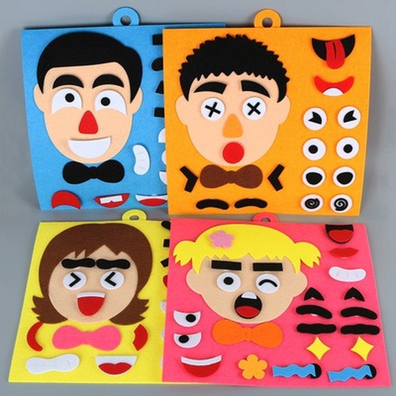 Facial Features Expression Stickers