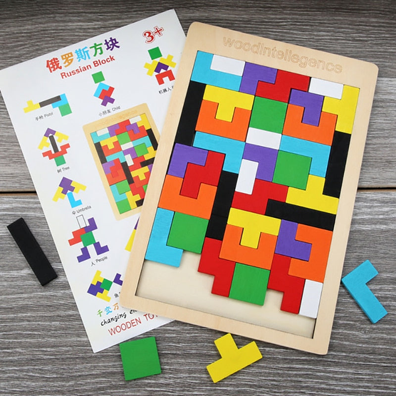 1PCS Wooden Jigsaw Puzzle