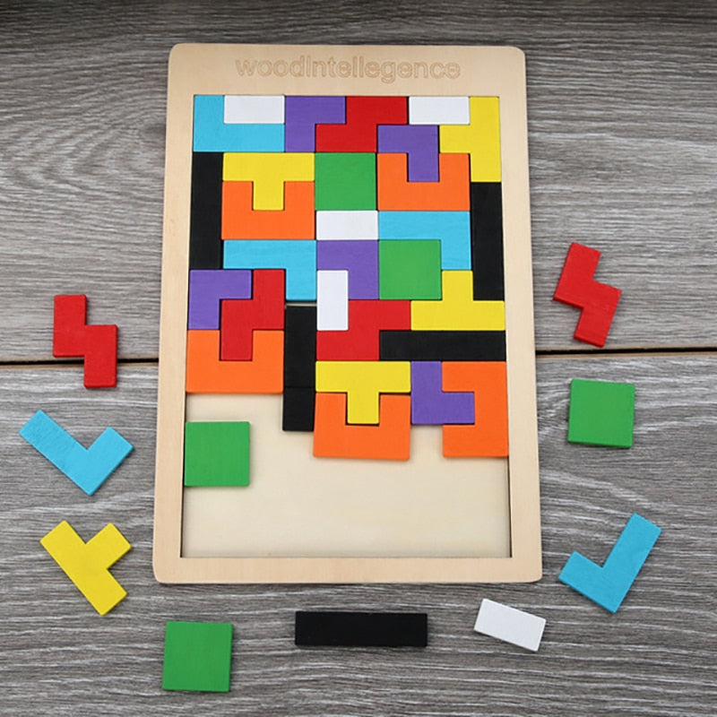 1PCS Wooden Jigsaw Puzzle