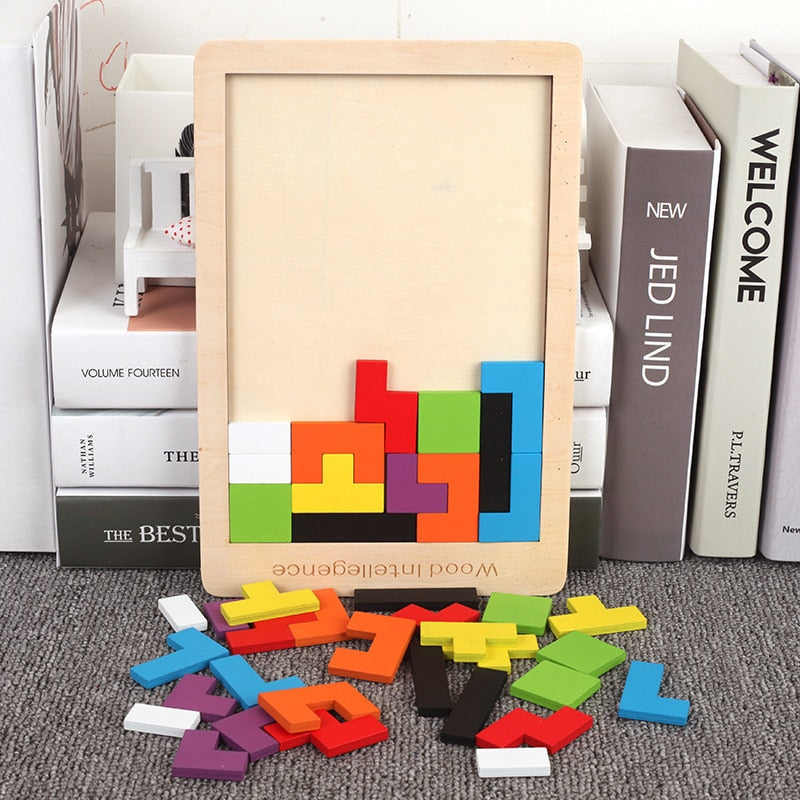 1PCS Wooden Jigsaw Puzzle